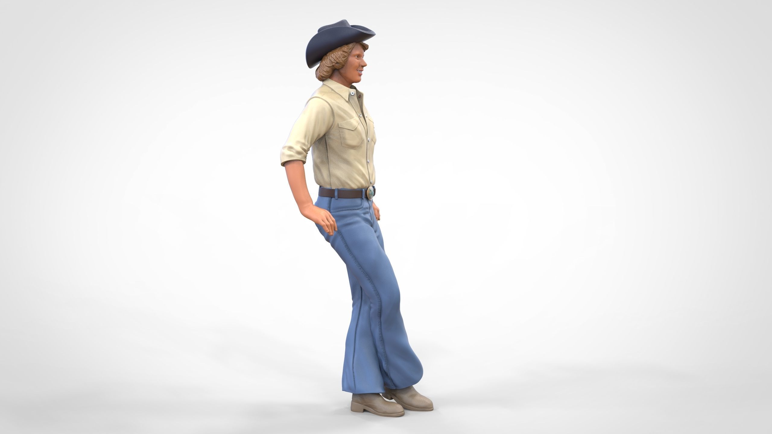 N1 Bo Duke The dukes of Hazzard 3D print model_32