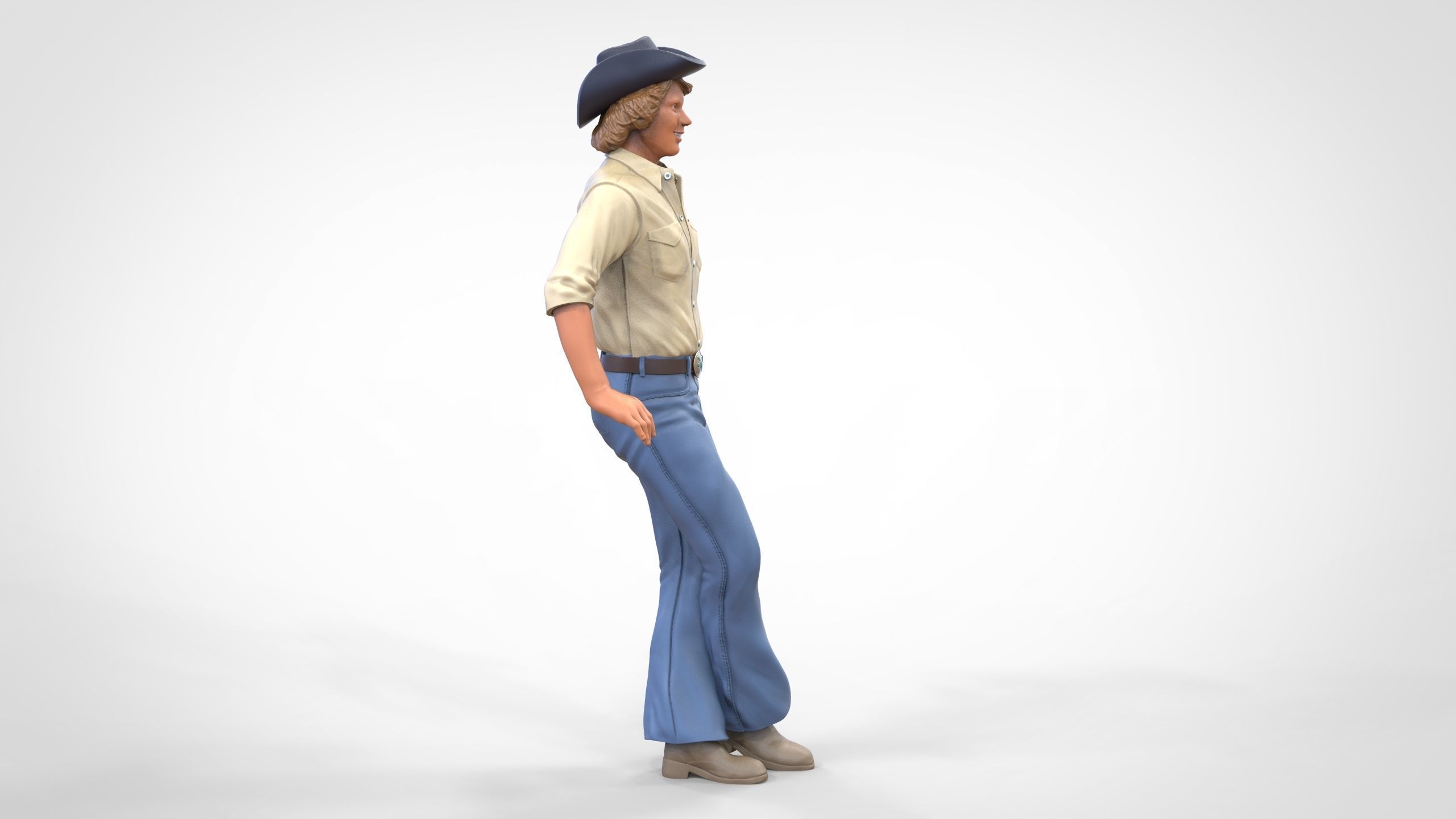 N1 Bo Duke The dukes of Hazzard 3D print model_31