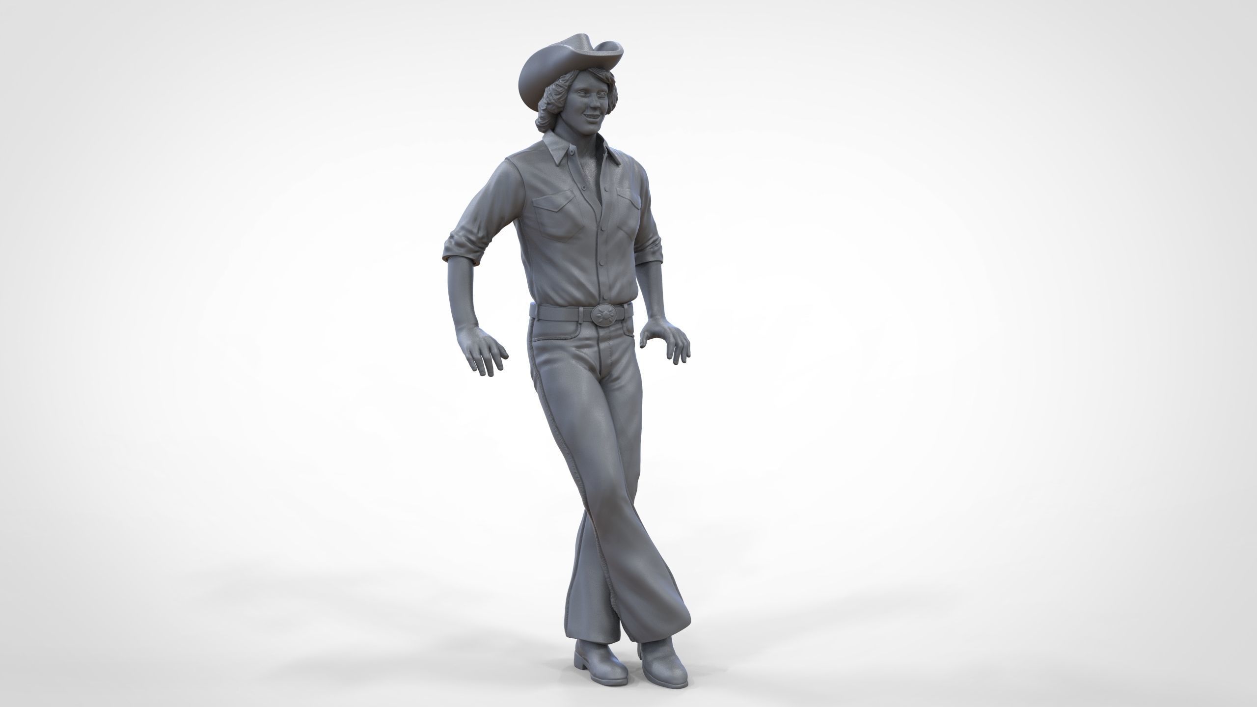 N1 Bo Duke The dukes of Hazzard 3D print model_50