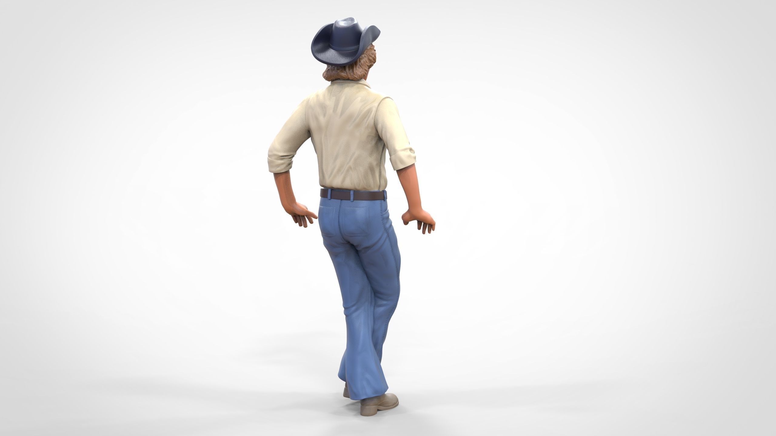 N1 Bo Duke The dukes of Hazzard 3D print model_24