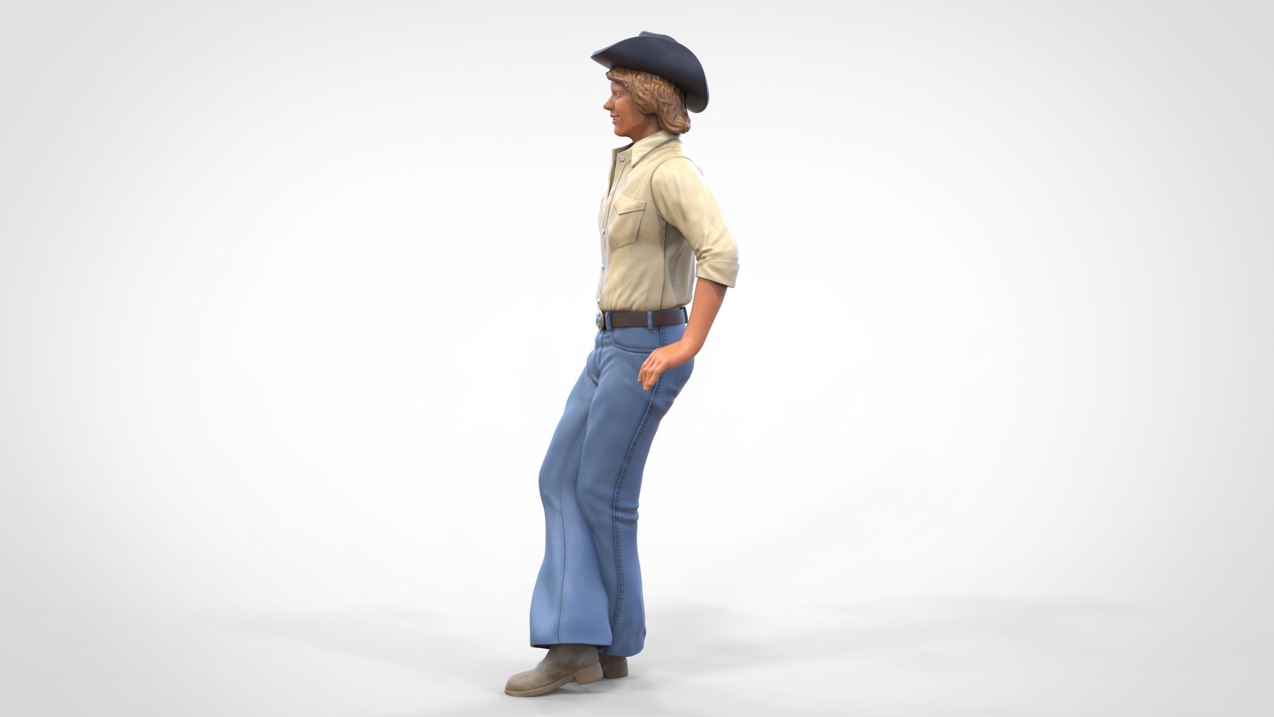 N1 Bo Duke The dukes of Hazzard 3D print model_11