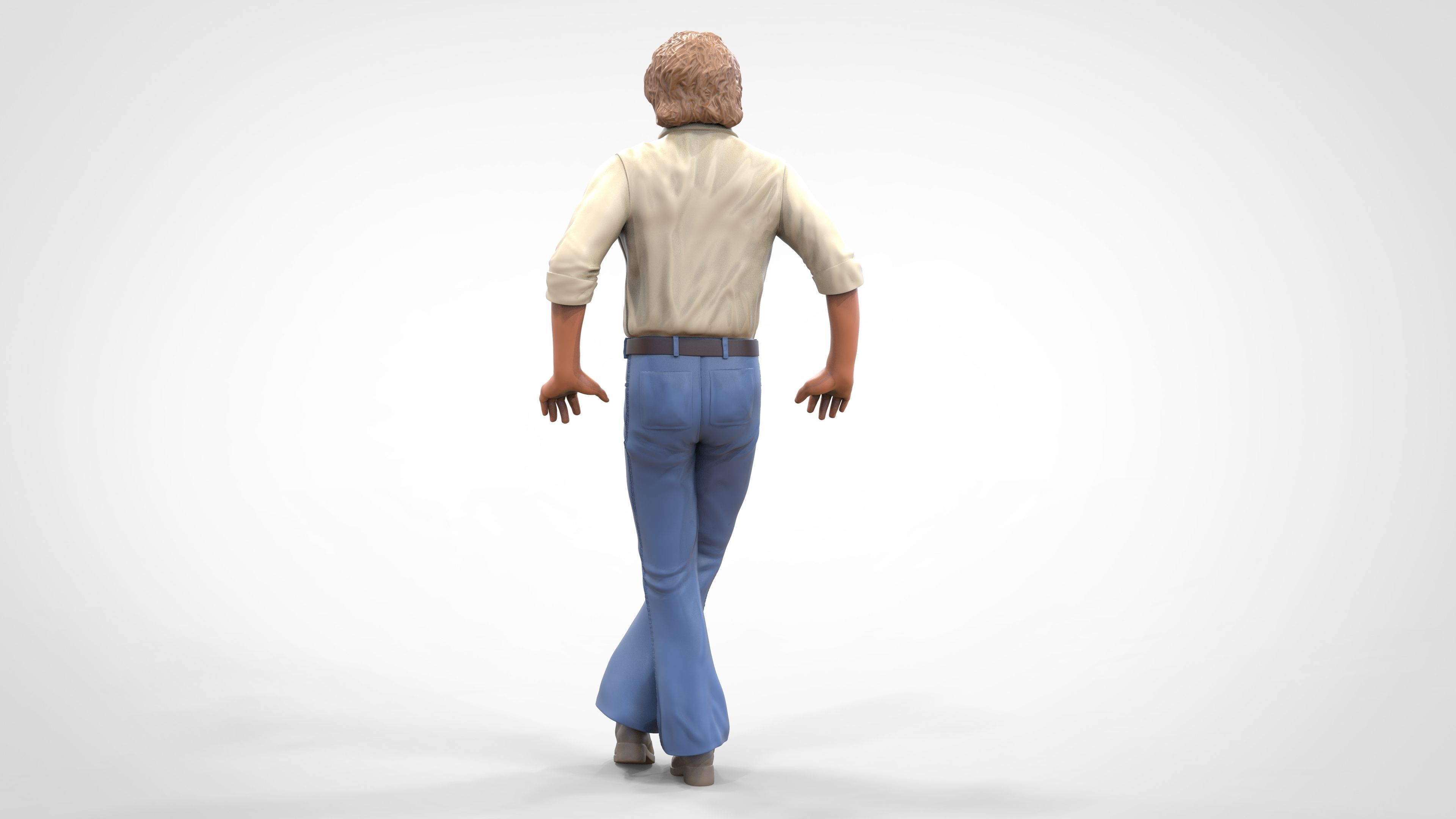 N1 Bo Duke The dukes of Hazzard 3D print model_1