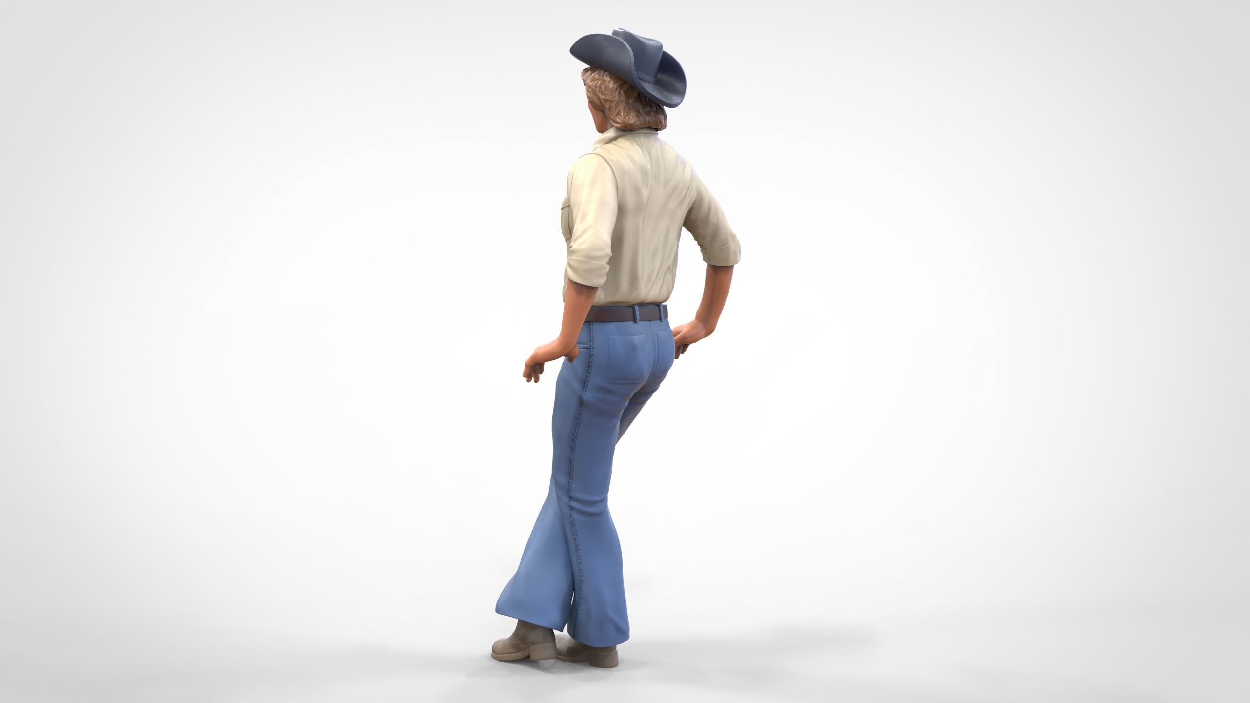 N1 Bo Duke The dukes of Hazzard 3D print model_16