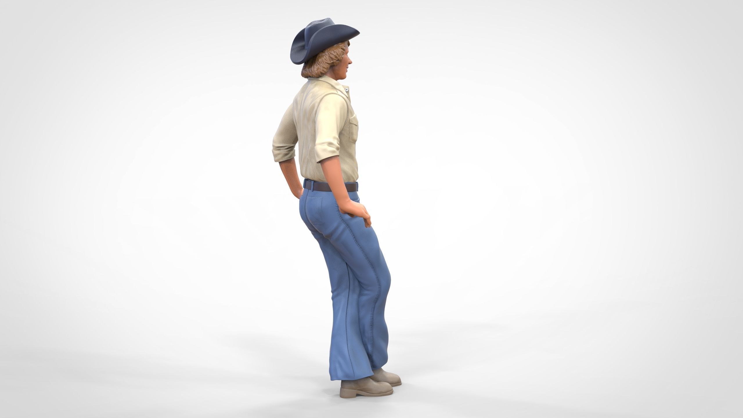 N1 Bo Duke The dukes of Hazzard 3D print model_28