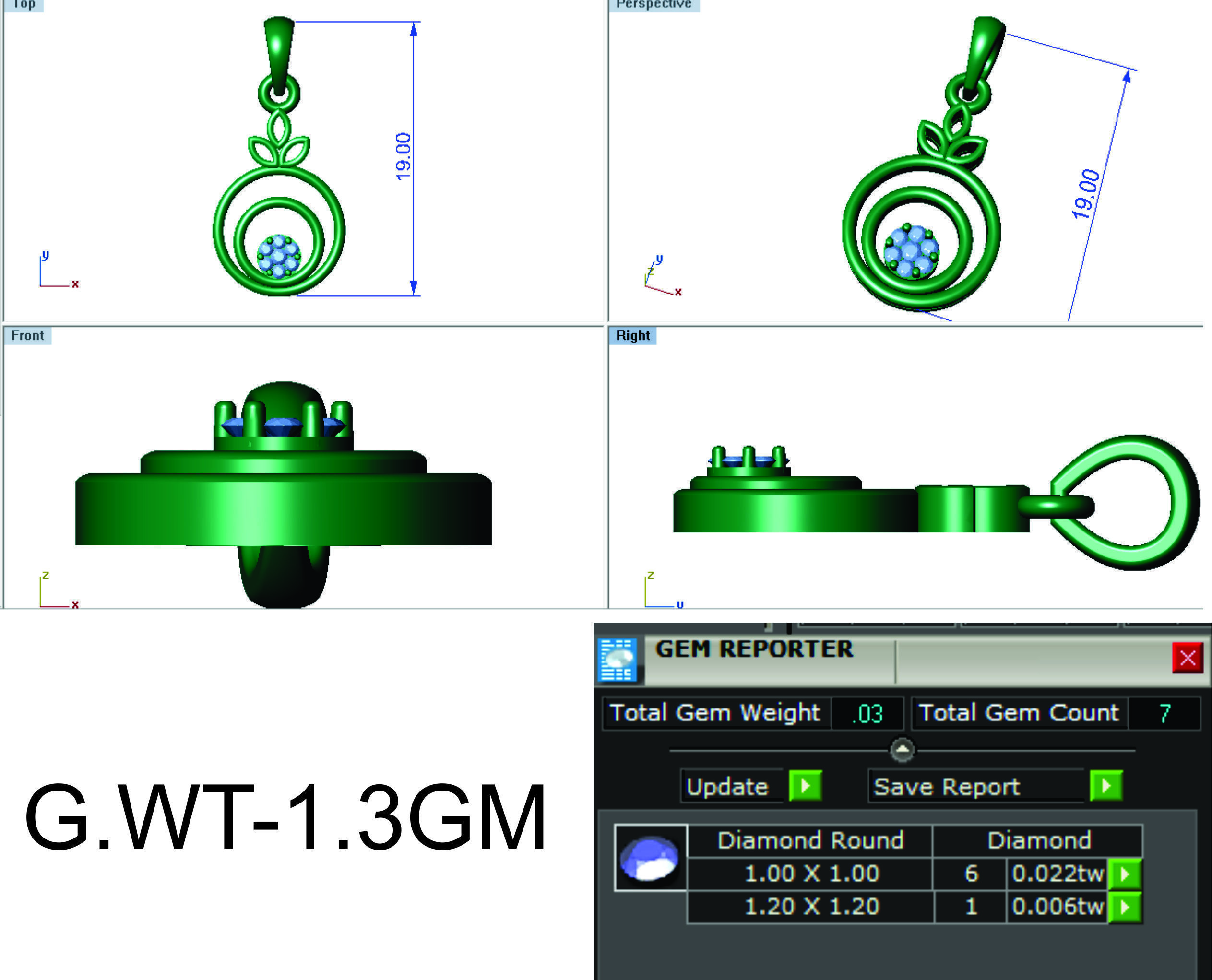 Earrings Collection lego flower 3D print model_2