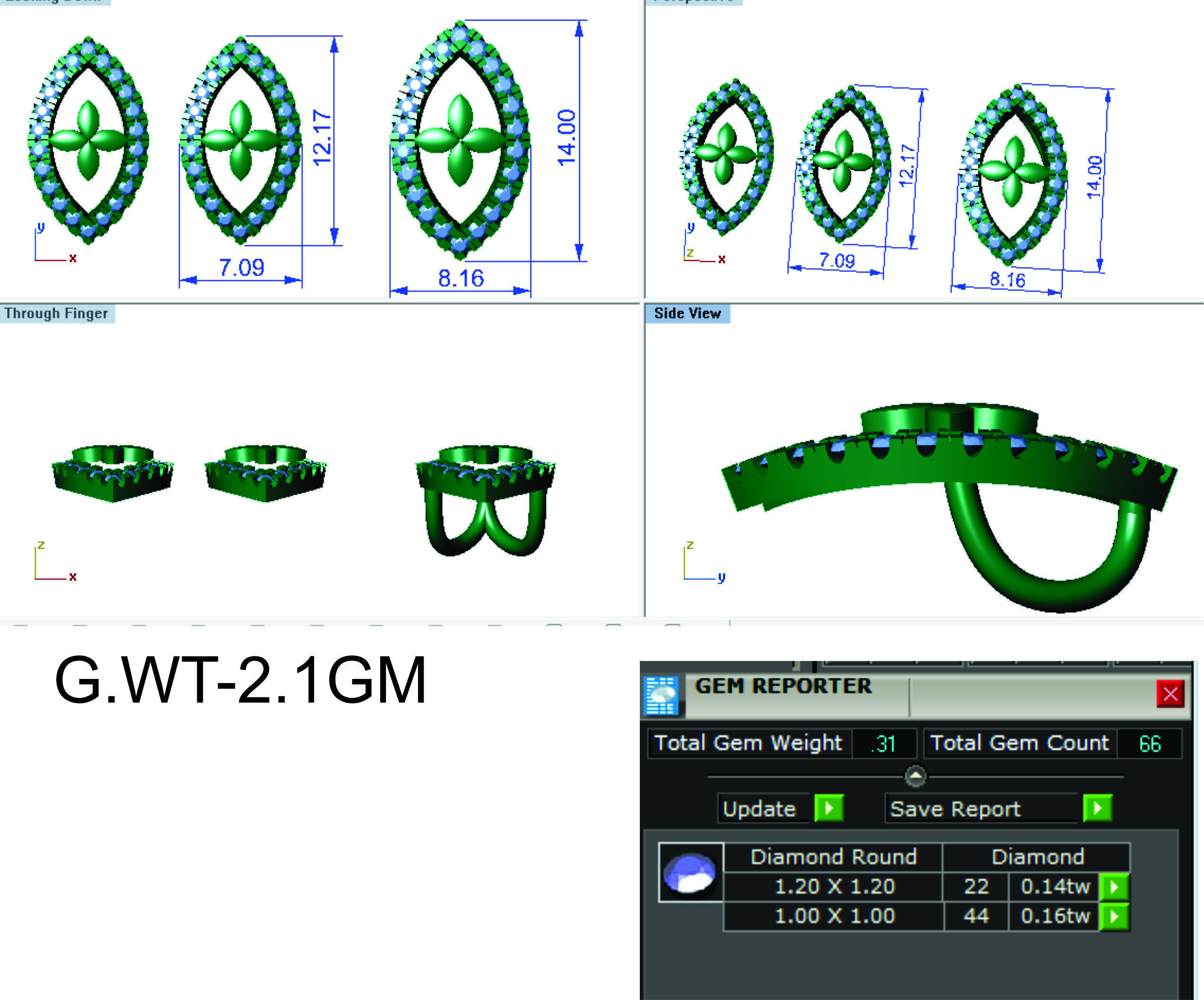 Earrings Collection lego flower 3D print model_81