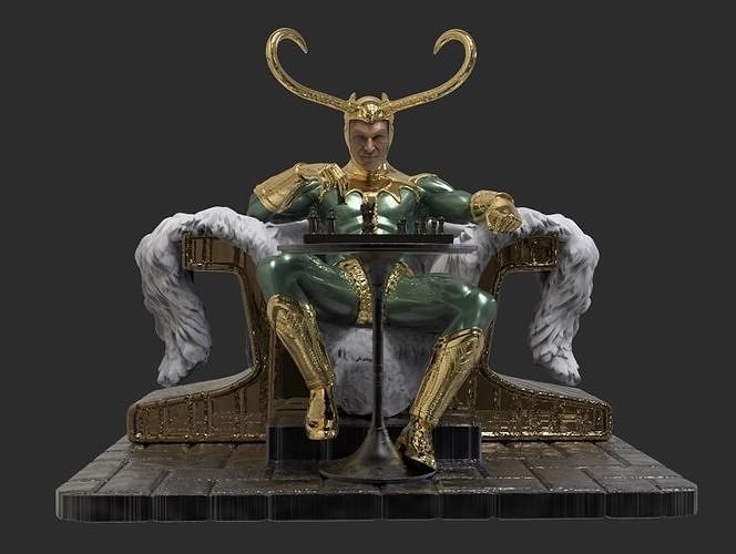 LOKI CHESSBOARD EDS 3D print model