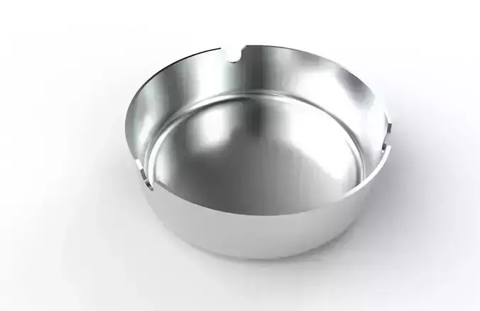 Ashtray M5 Low-poly 3D model
