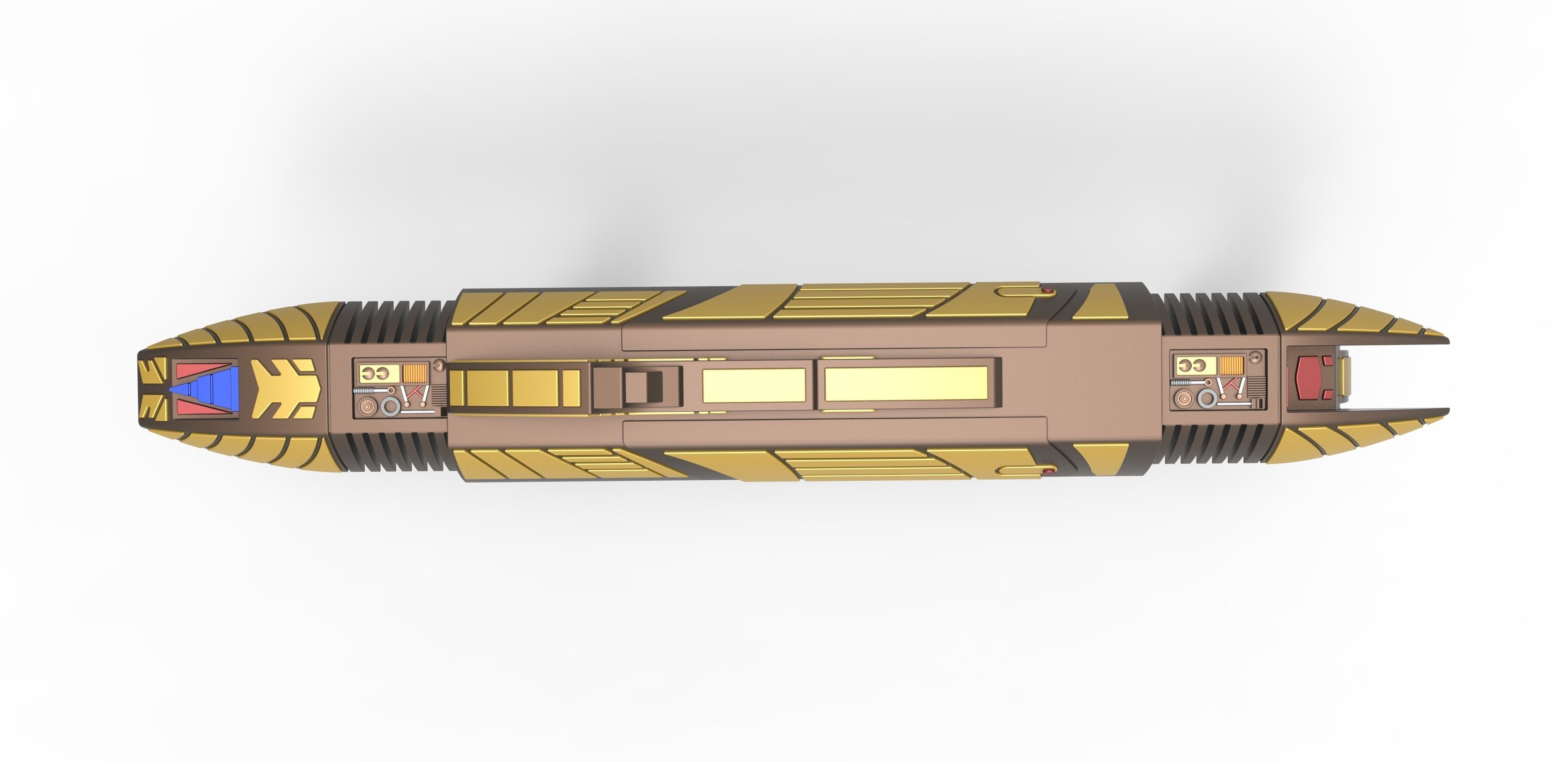 Cardassian phaser rifle from Star Trek Deep Space Nine 3D print model_9