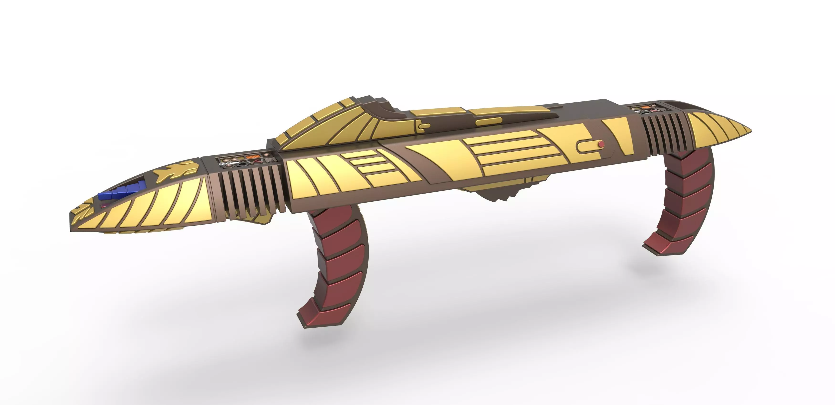 Cardassian phaser rifle 3D print model