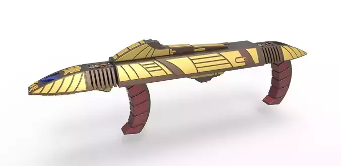 Cardassian phaser rifle from Star Trek Deep Space Nine 3D print model