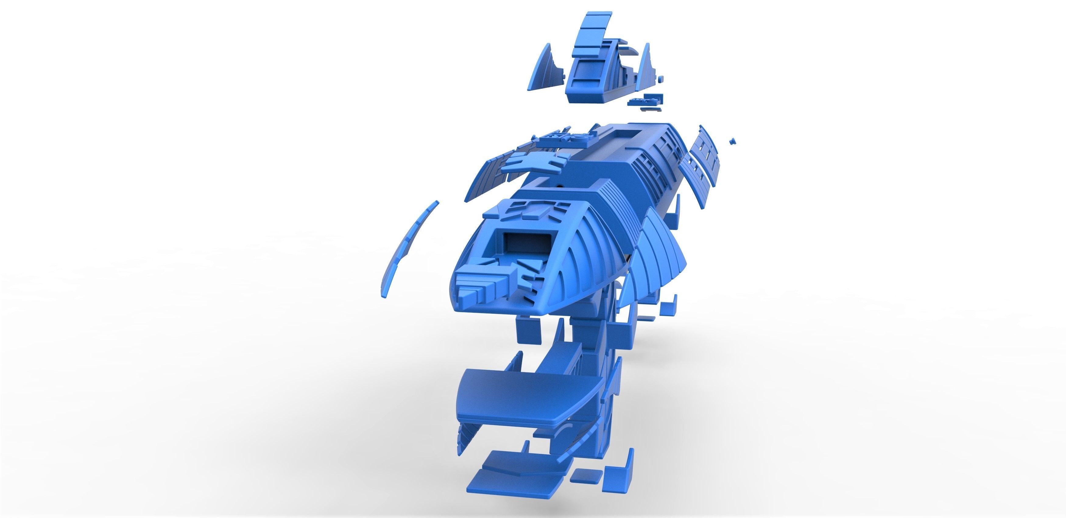 Cardassian phaser rifle from Star Trek Deep Space Nine 3D print model_29