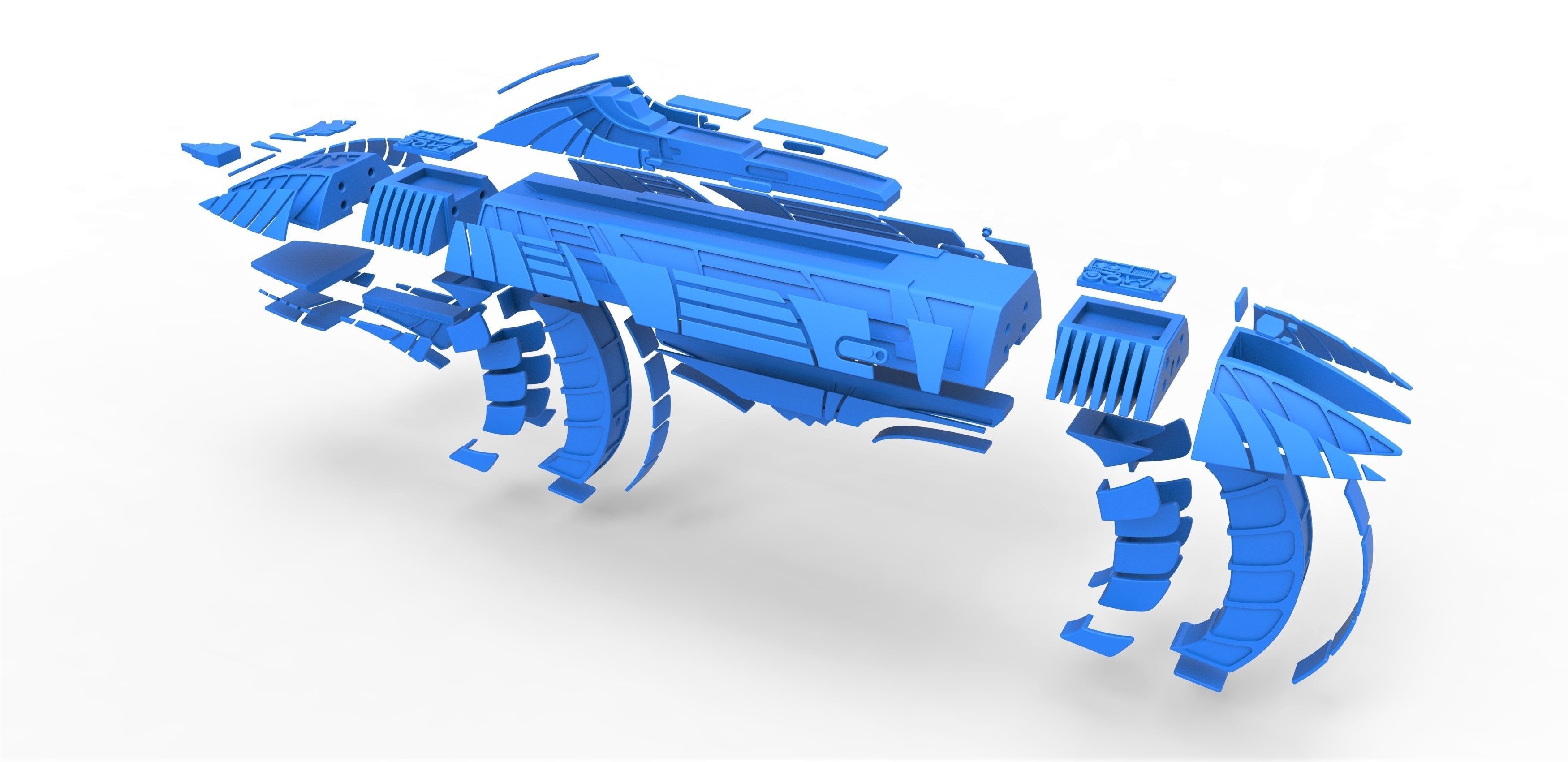 Cardassian phaser rifle from Star Trek Deep Space Nine 3D print model_32