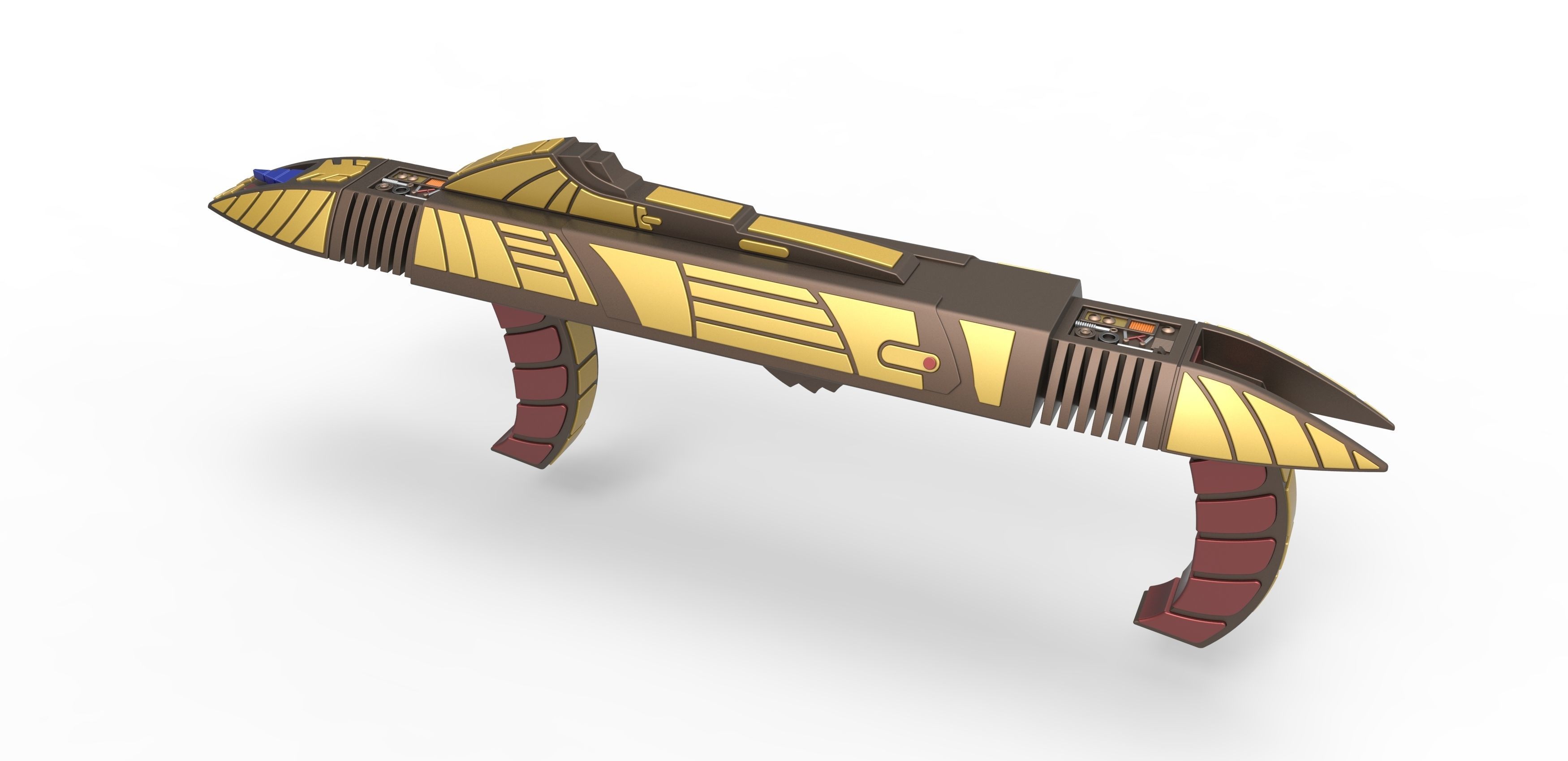 Cardassian phaser rifle from Star Trek Deep Space Nine 3D print model_10