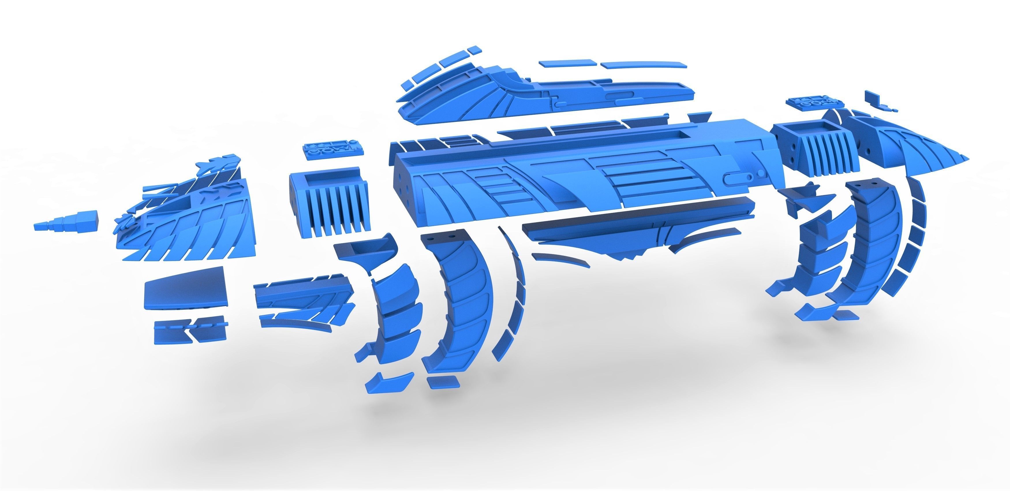 Cardassian phaser rifle from Star Trek Deep Space Nine 3D print model_25
