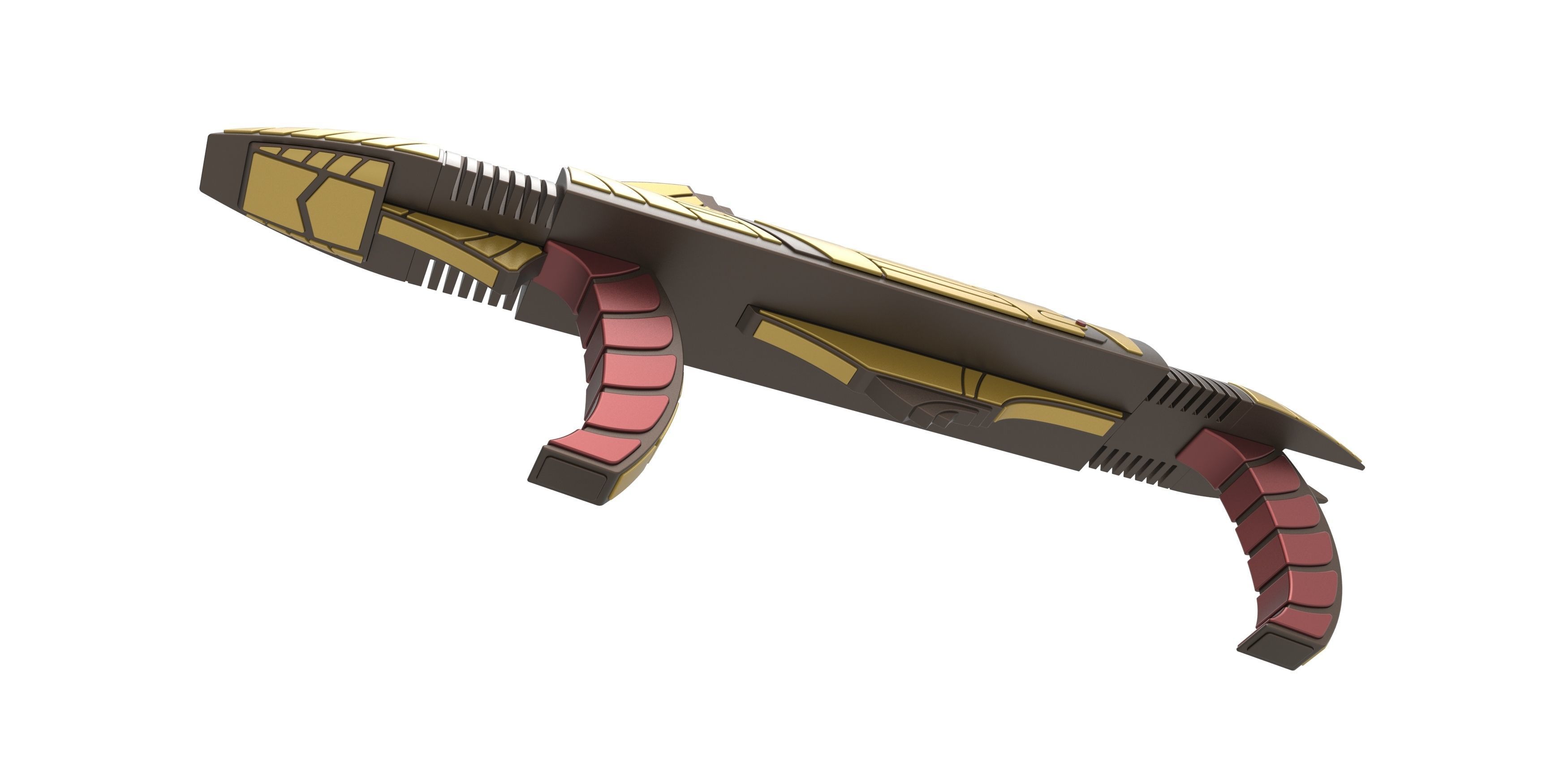 Cardassian phaser rifle from Star Trek Deep Space Nine 3D print model_3