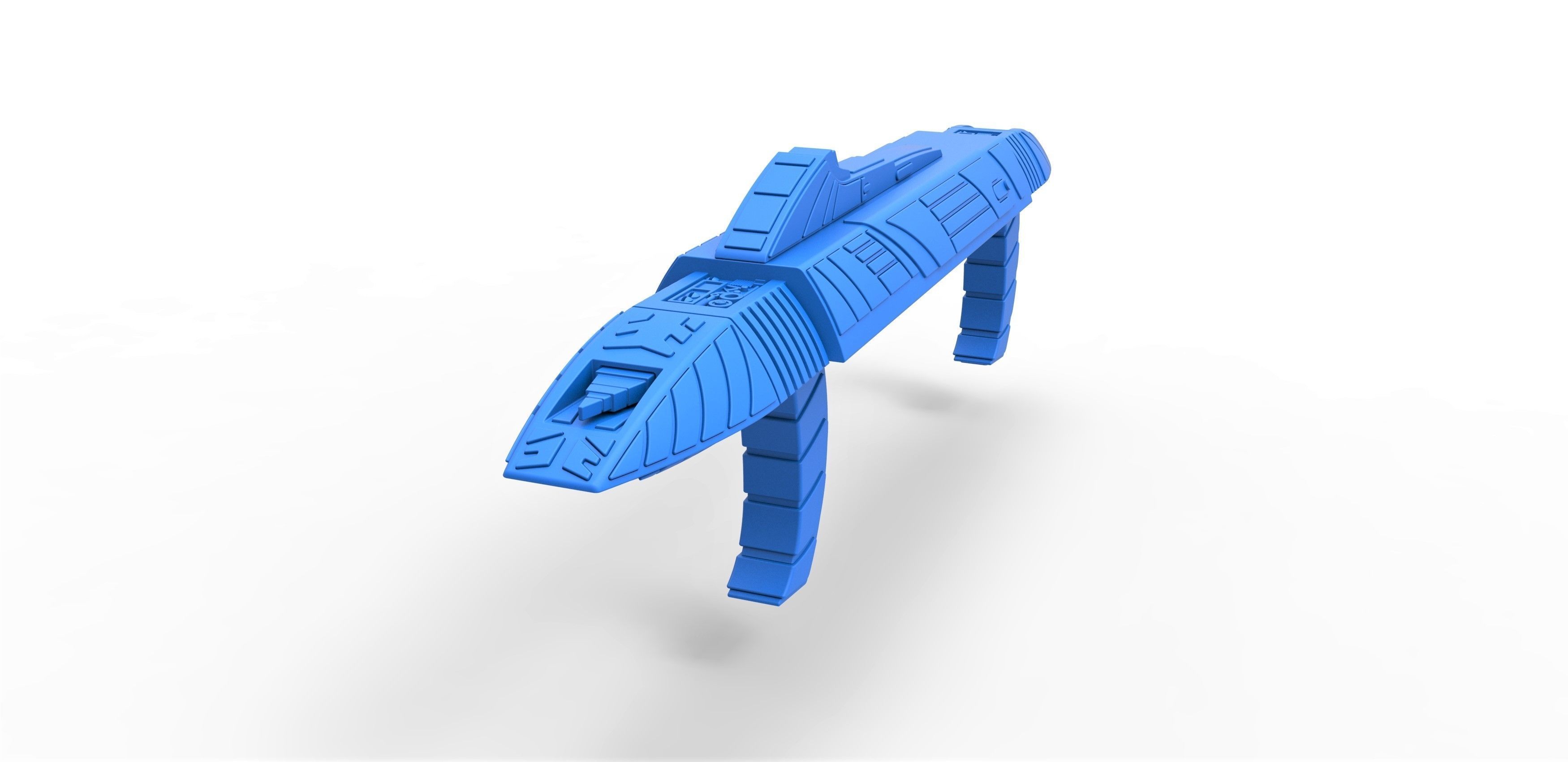 Cardassian phaser rifle from Star Trek Deep Space Nine 3D print model_16