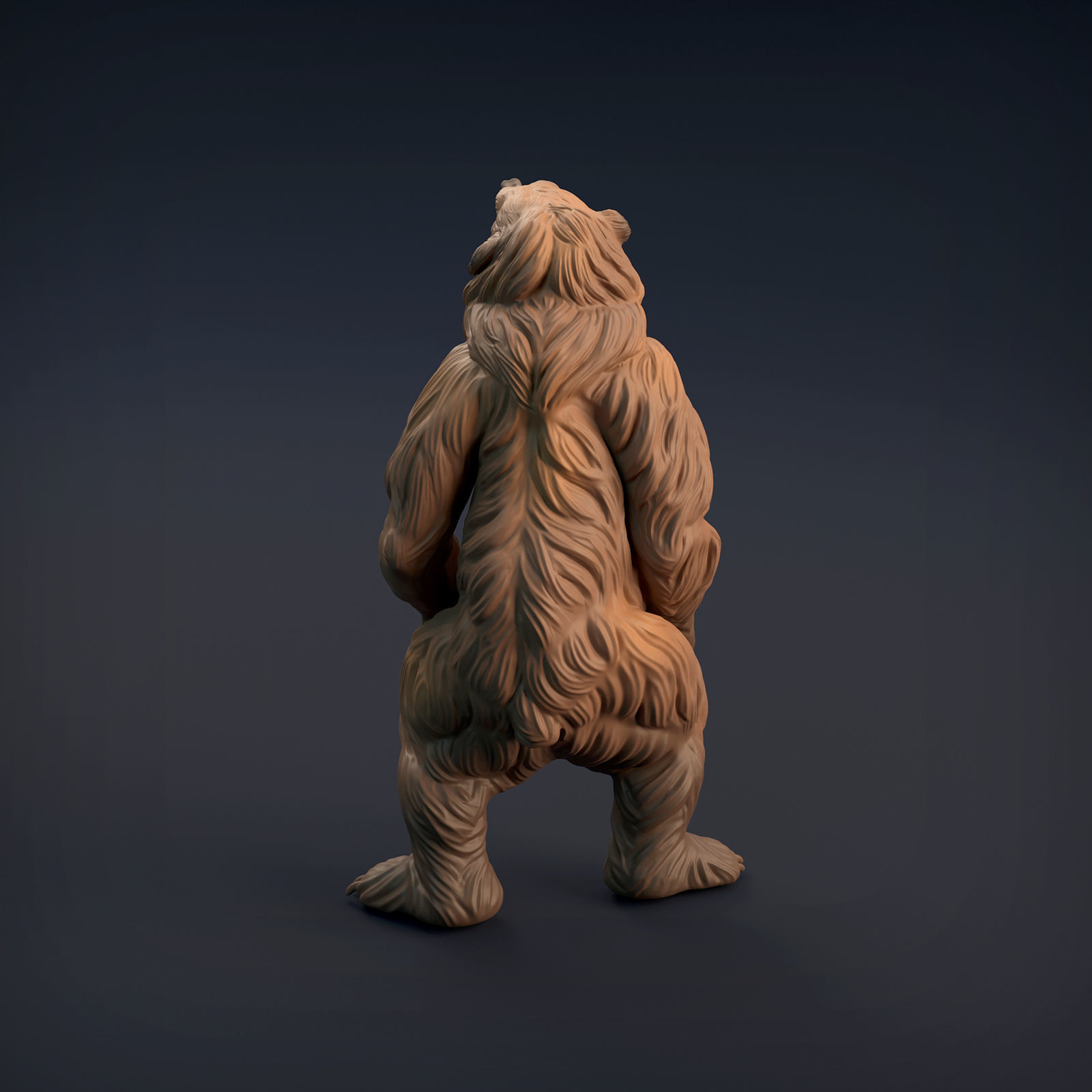 Grizzly Bear for 3D Printing 3D print model_4