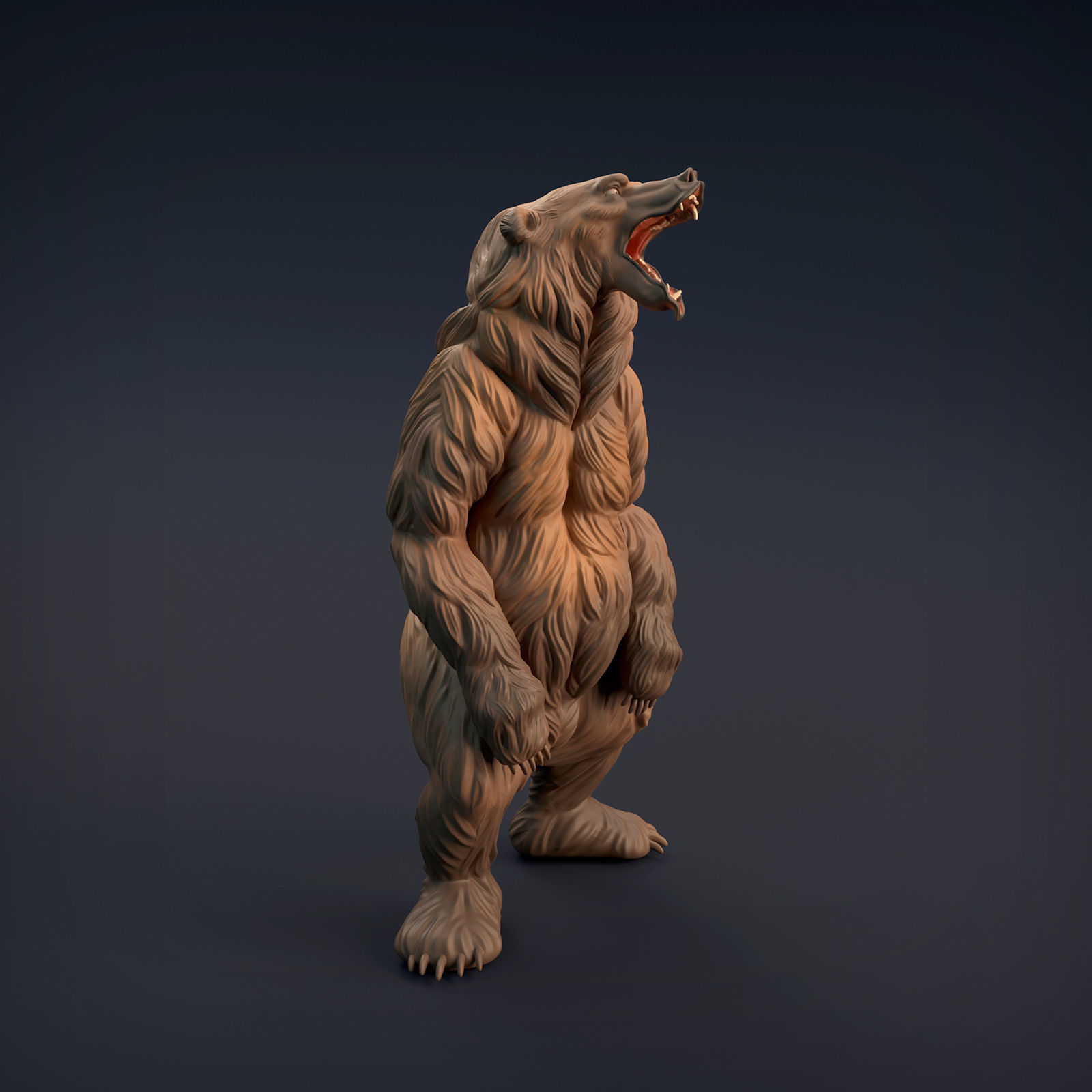 Grizzly Bear for 3D Printing 3D print model_6