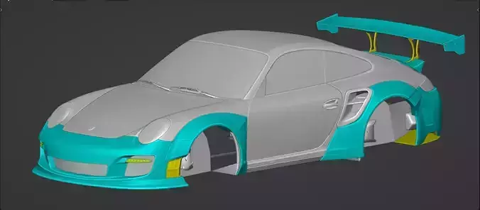 Porsche 911 Turbo Liberty Walk