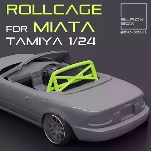 MAZDA MIATA ROLLCAGE For TAMIYA 1-24th MODELKIT 3D print model