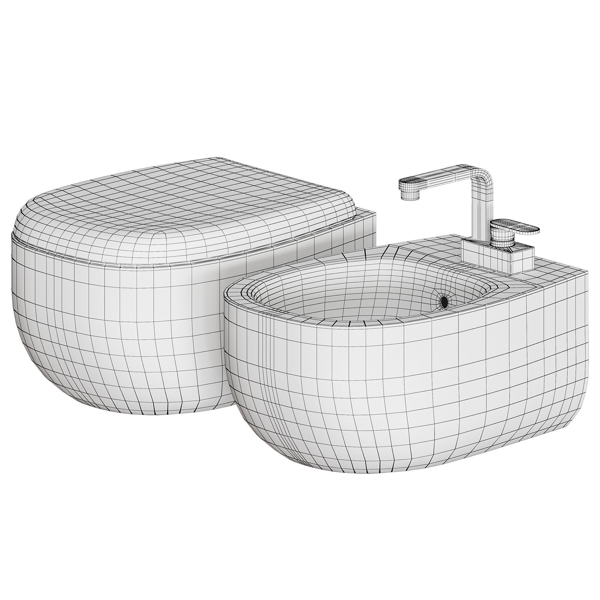 FLAMINIA BONOLA WC 3D model_7