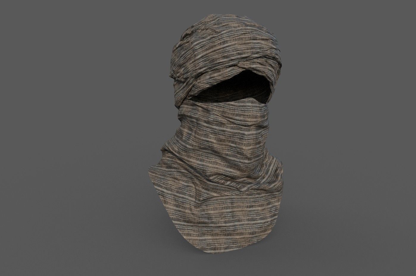 3D model Tagelmust Tuareg VR / AR / low-poly | CGTrader