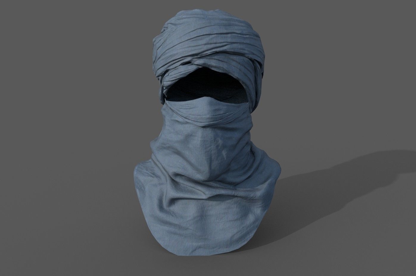3D model Tagelmust Tuareg VR / AR / low-poly | CGTrader