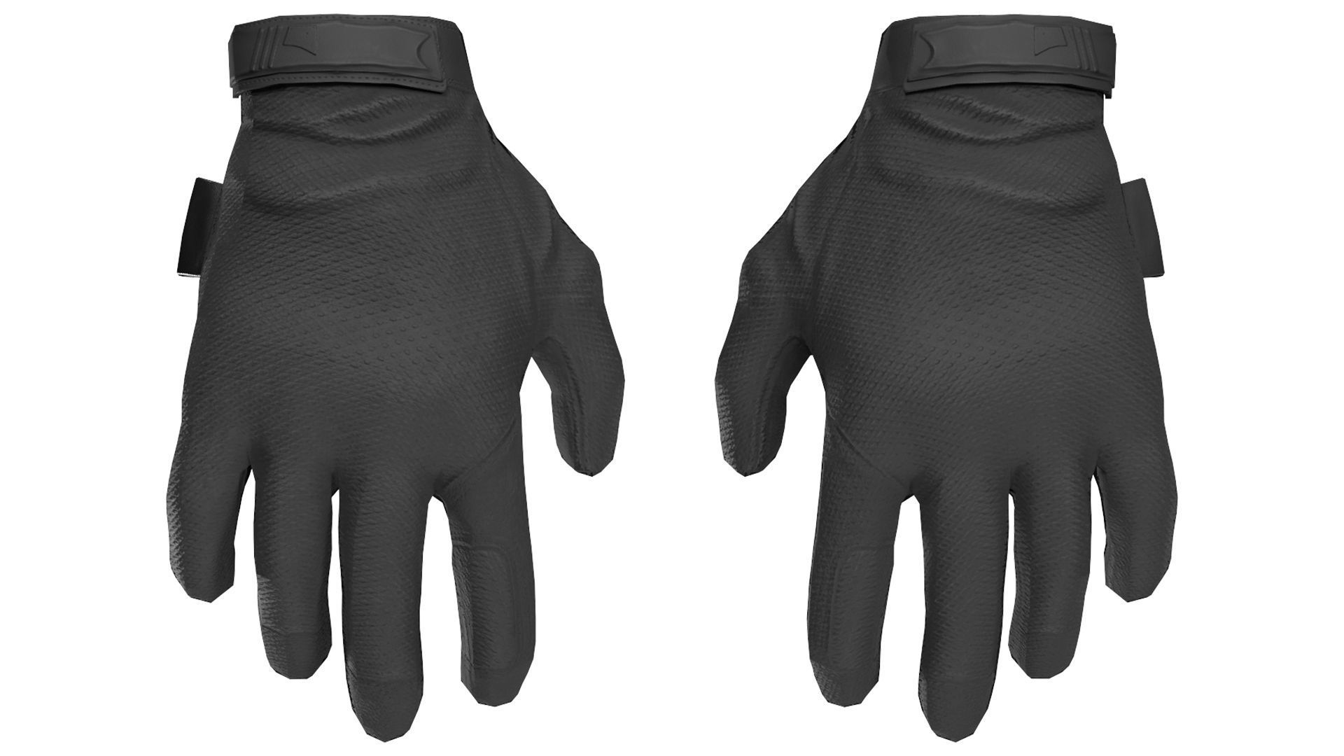 MILITARY Game Ready Mechanix Gloves Low-poly 3D model_5