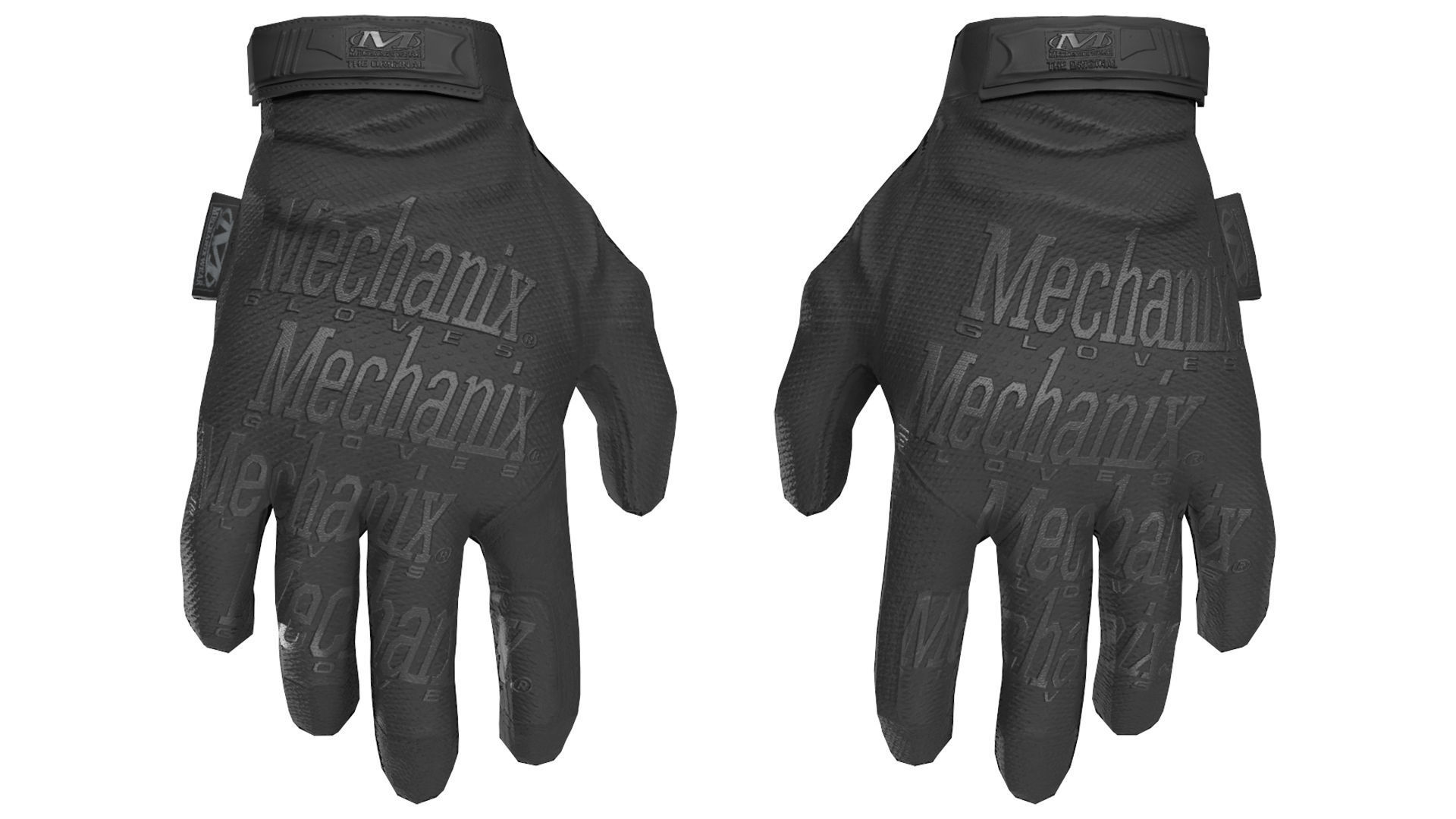 MILITARY Game Ready Mechanix Gloves Low-poly 3D model_2