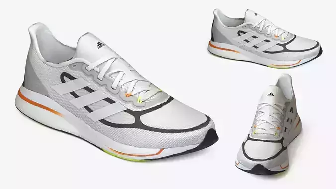 Adidas Shoe - 3d Model