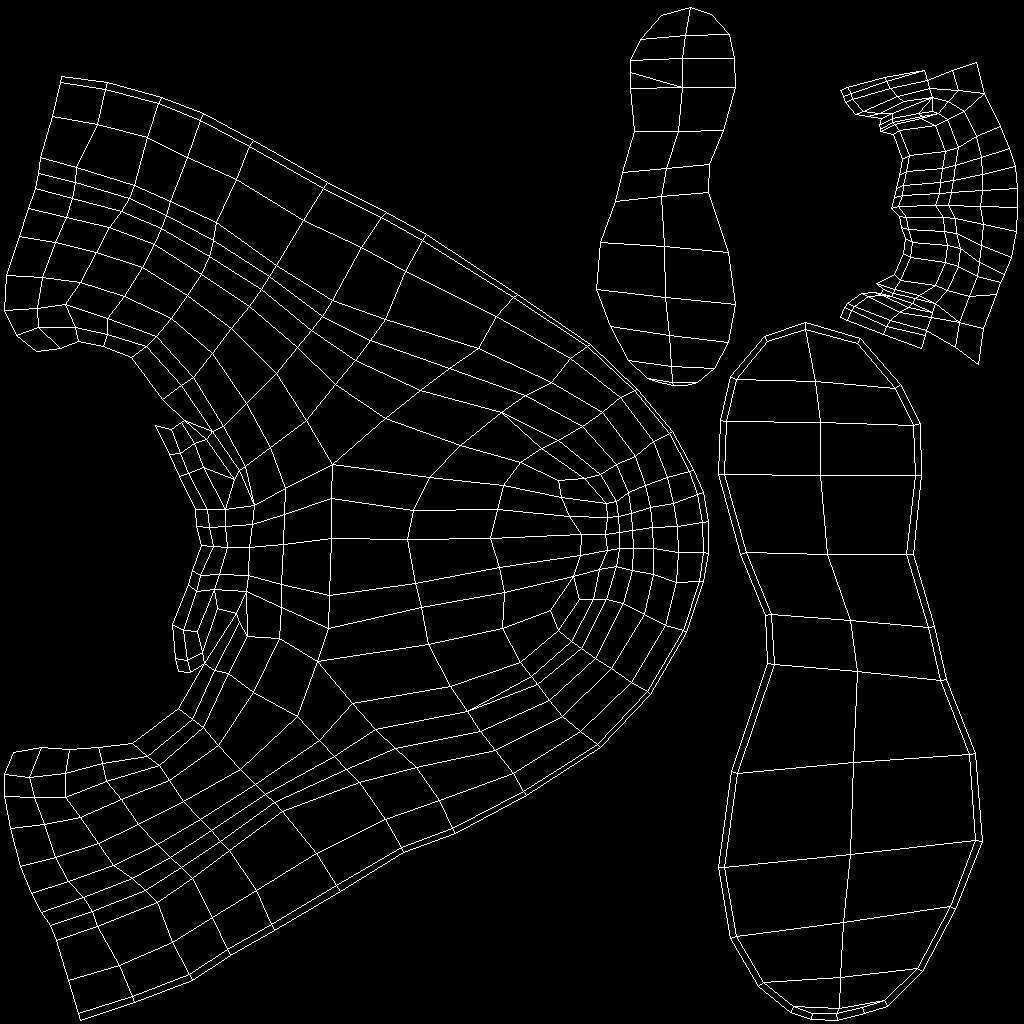 Footwear ASICS - 3d Model Low-poly 3D model_16