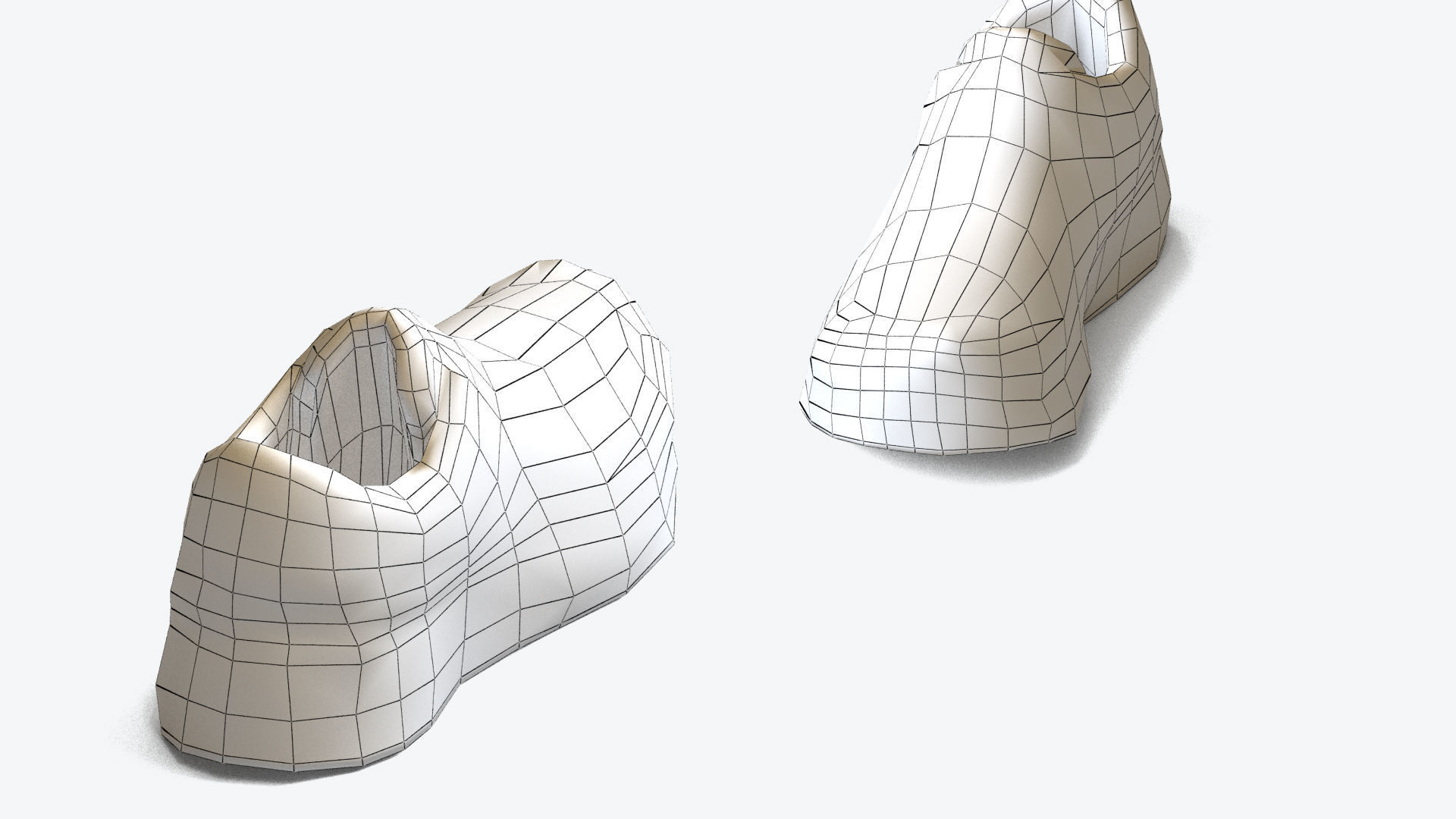 Footwear ASICS - 3d Model Low-poly 3D model_20