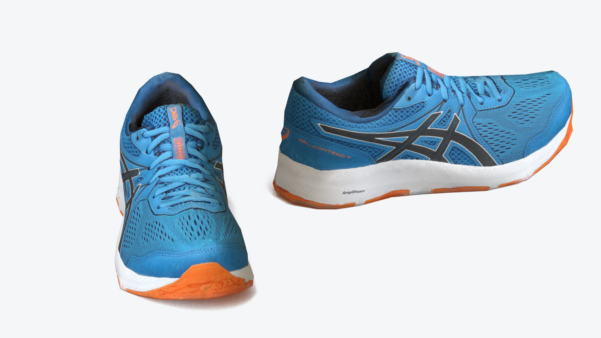 Footwear ASICS - 3d Model Low-poly 3D model_2