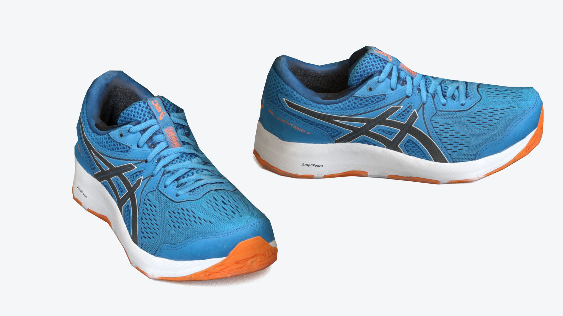 Footwear ASICS - 3d Model Low-poly 3D model_1