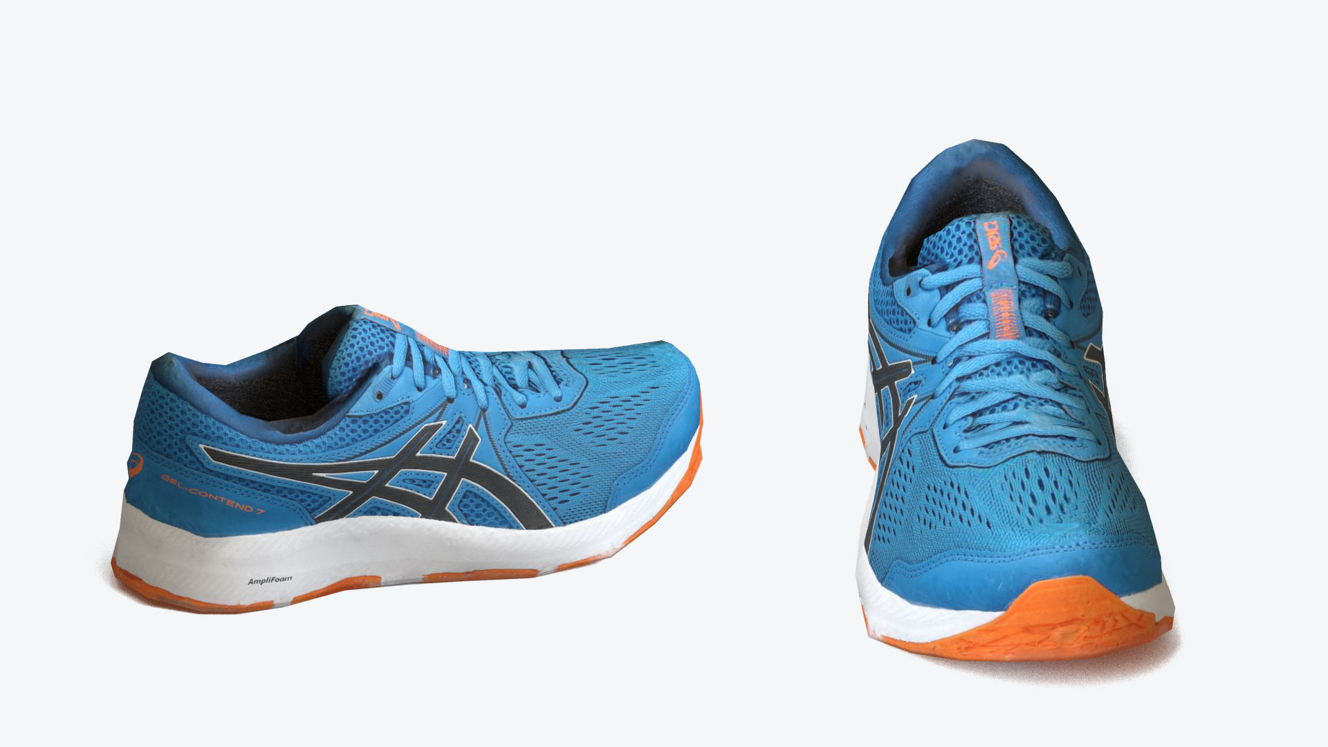 Footwear ASICS - 3d Model Low-poly 3D model_14