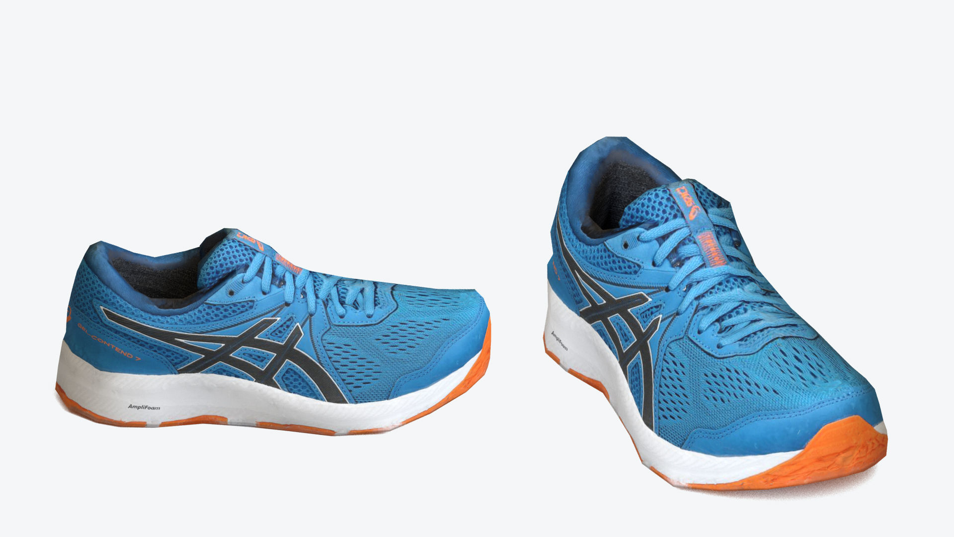 Footwear ASICS - 3d Model Low-poly 3D model_15