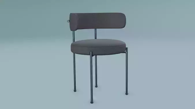 Inesse Boucle Ivory Dining Chair