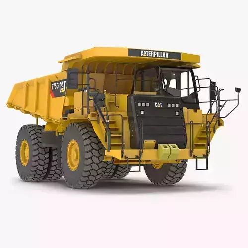Caterpillar 775G Off Highway Truck Clean 3D model