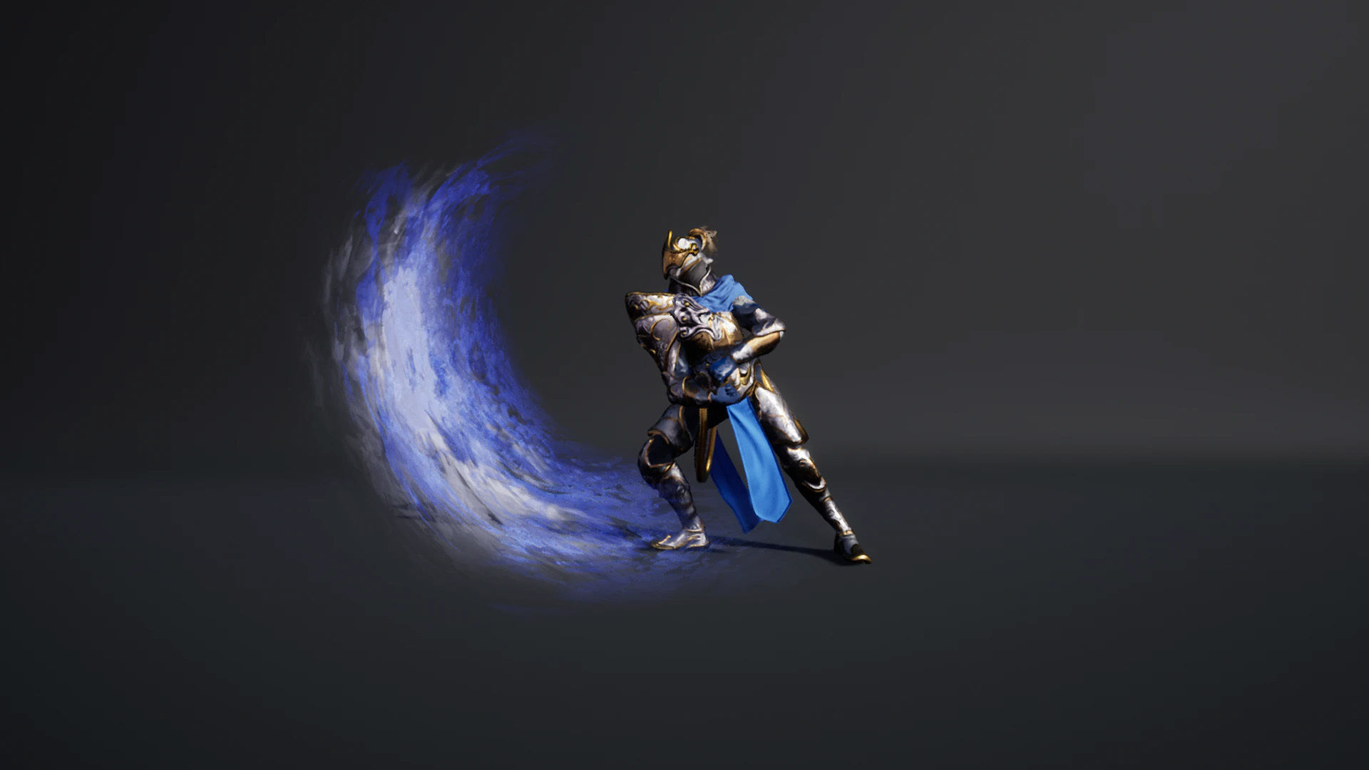 RPG Fantasy Knight Low-poly 3D model_10