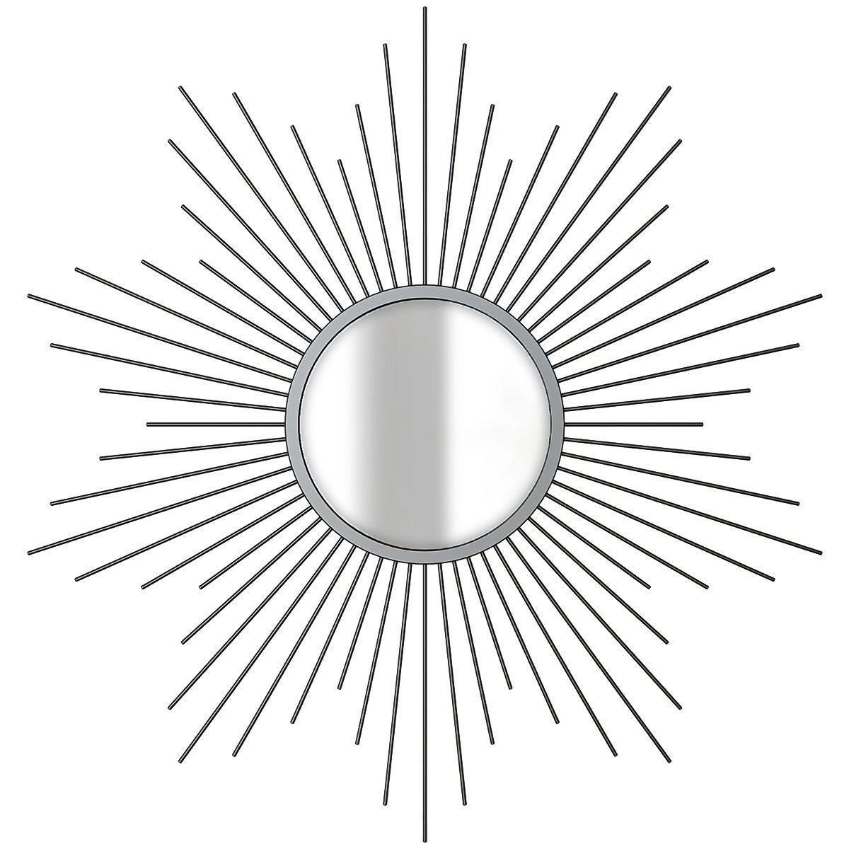 Wall mirror Franis Sunburst Mirror 3D model
