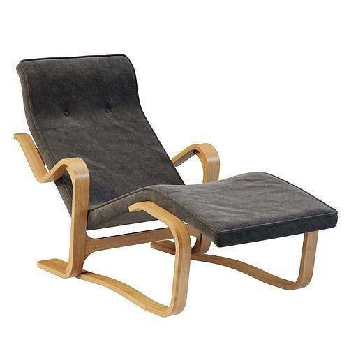 Birch Chaise Longue by Marcel Breuer 3D model