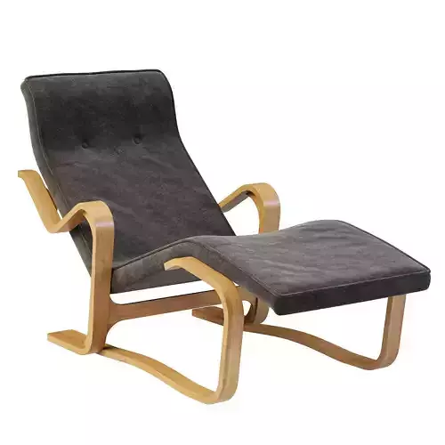 Birch Chaise Longue by Marcel Breuer 3D model