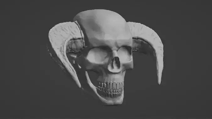 demon skull