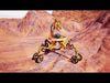 Robot-rover Low-poly 3D model_1