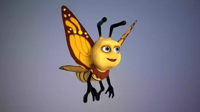 cartoon butterfly
