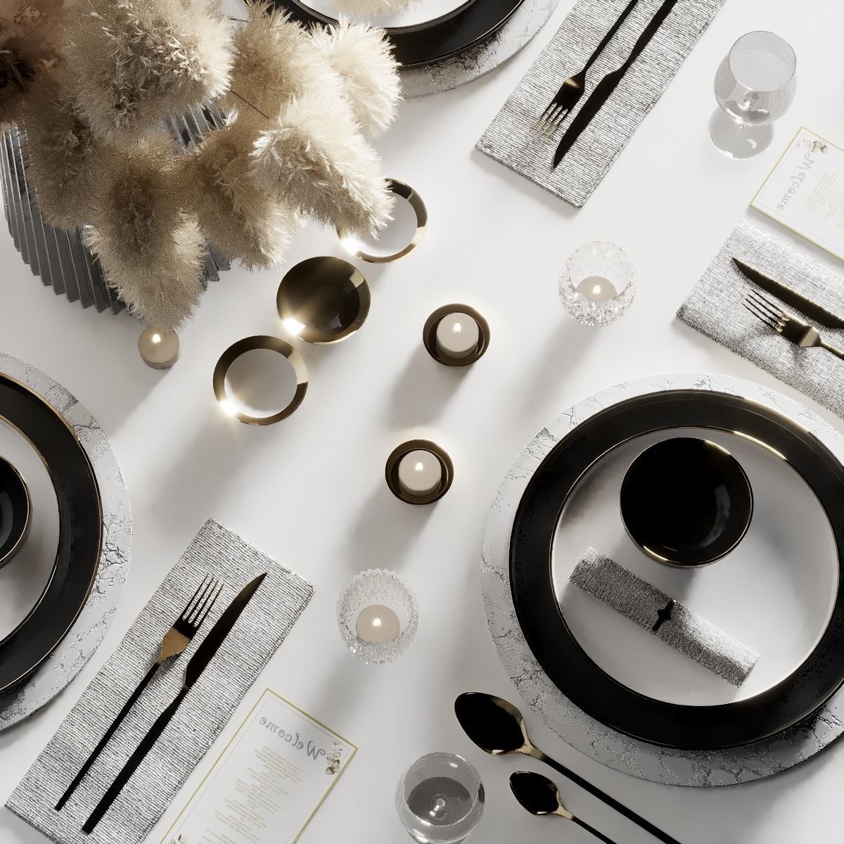 tableware set6 3D model_3