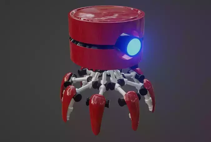 Denis elka46464646gmail comRobot crab 3d model