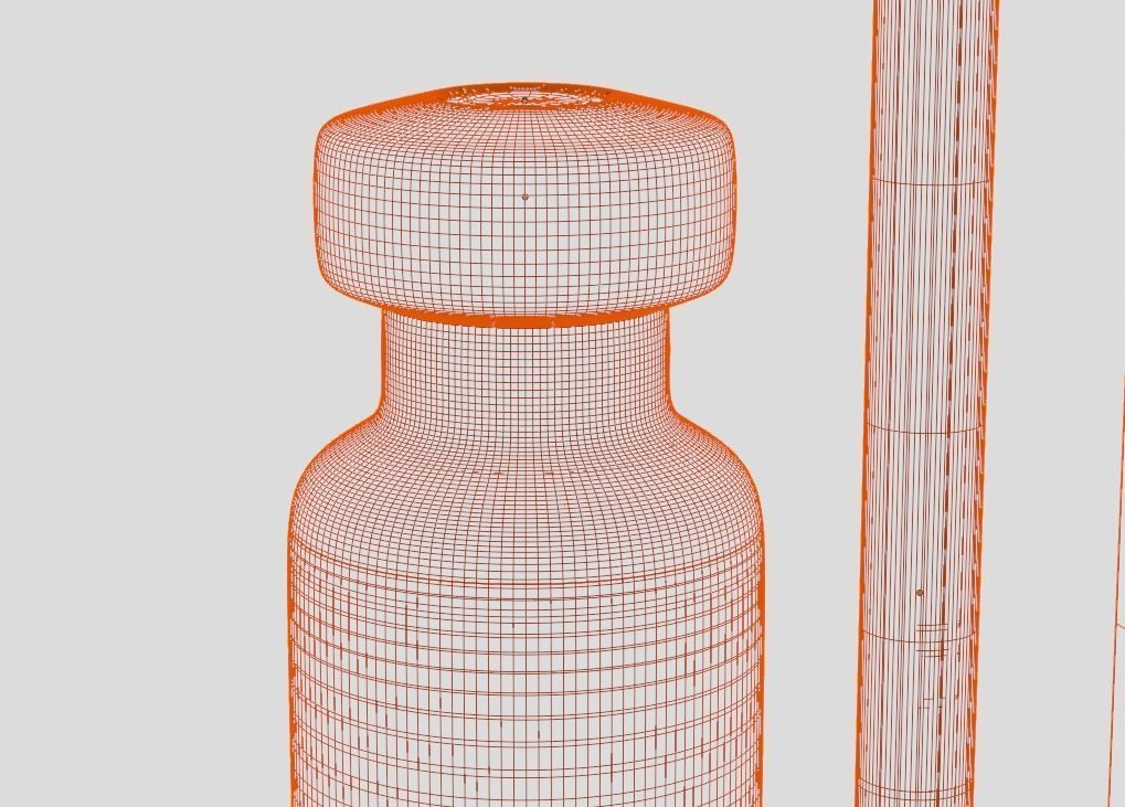 COVID-19 set syringe test kit 3D model_14