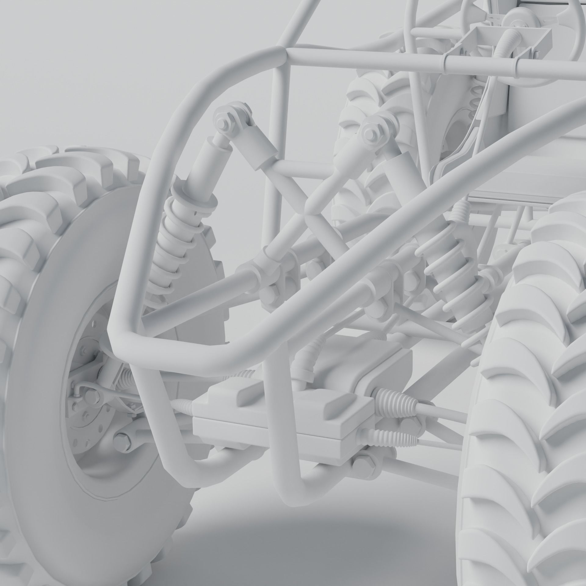 Buggy offroad 3D model_7